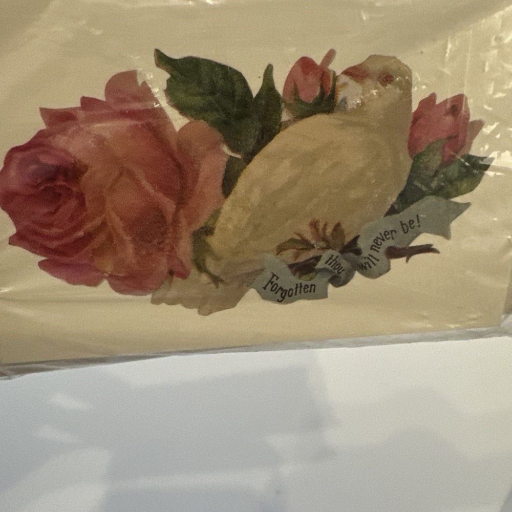 Vintage miniature card set, sympathy, 14 Pack, includes envelopes,‎ floral cards